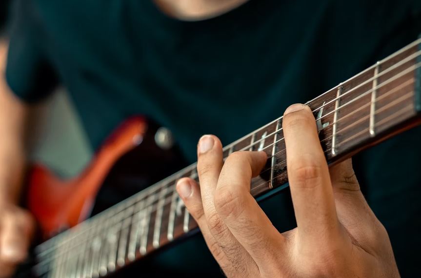Playing Guitar