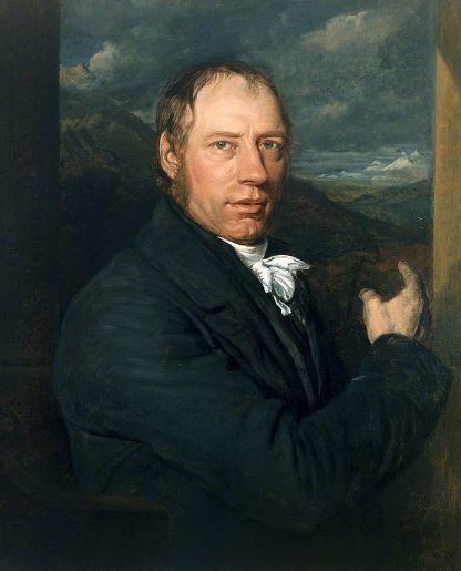 A portrait of Richard Trevithick – inventor of trains