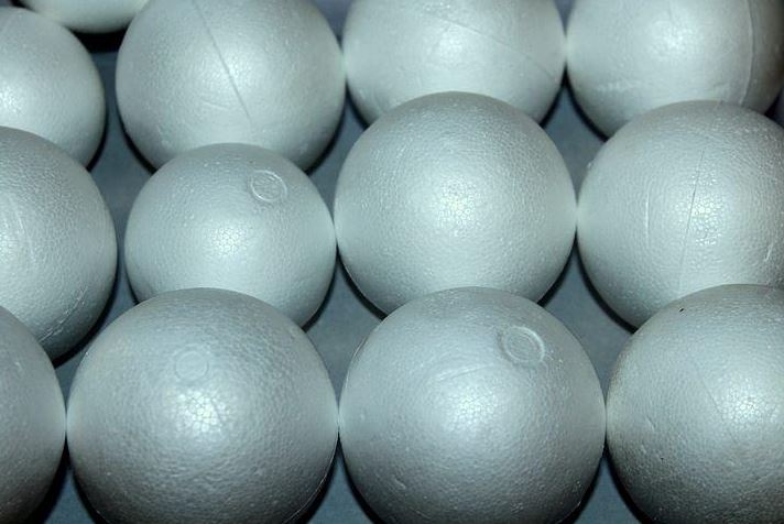 Styrofoam balls