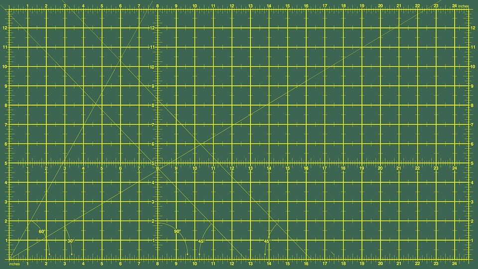 a sewing cutting mat