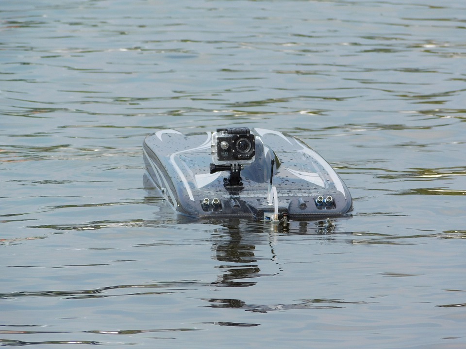 RC boat with camera