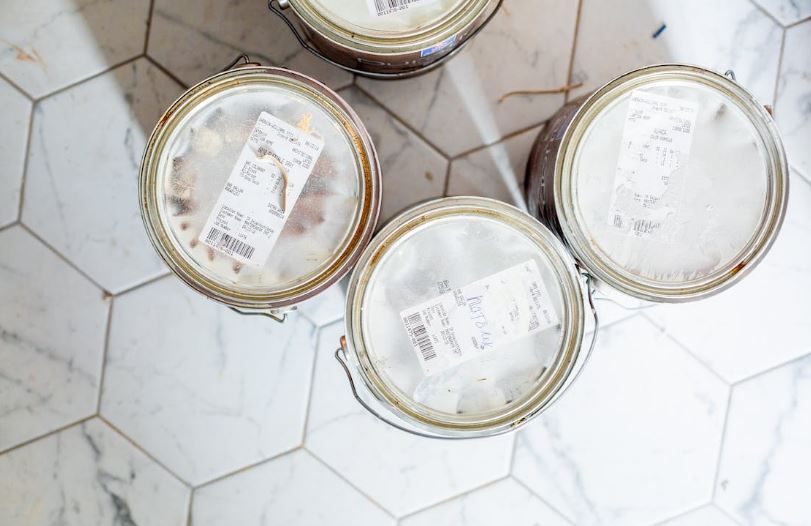 Gallons of paint
