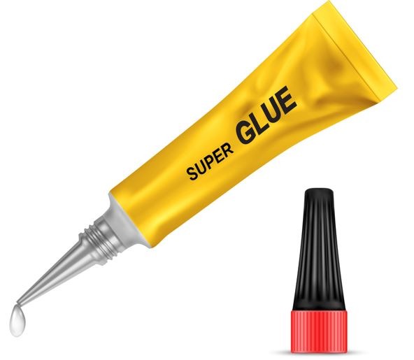 a small tube of super glue