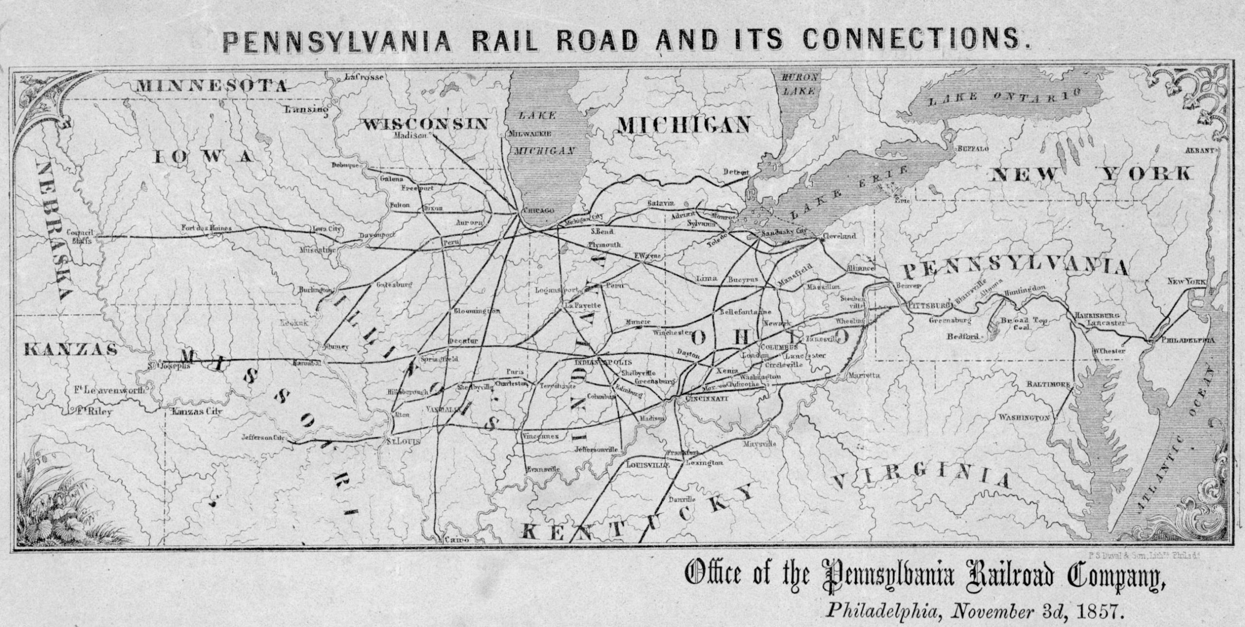 1857_PRR Pennsylvania Rail Road