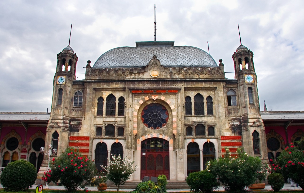 Facade of Sirkeci railway station