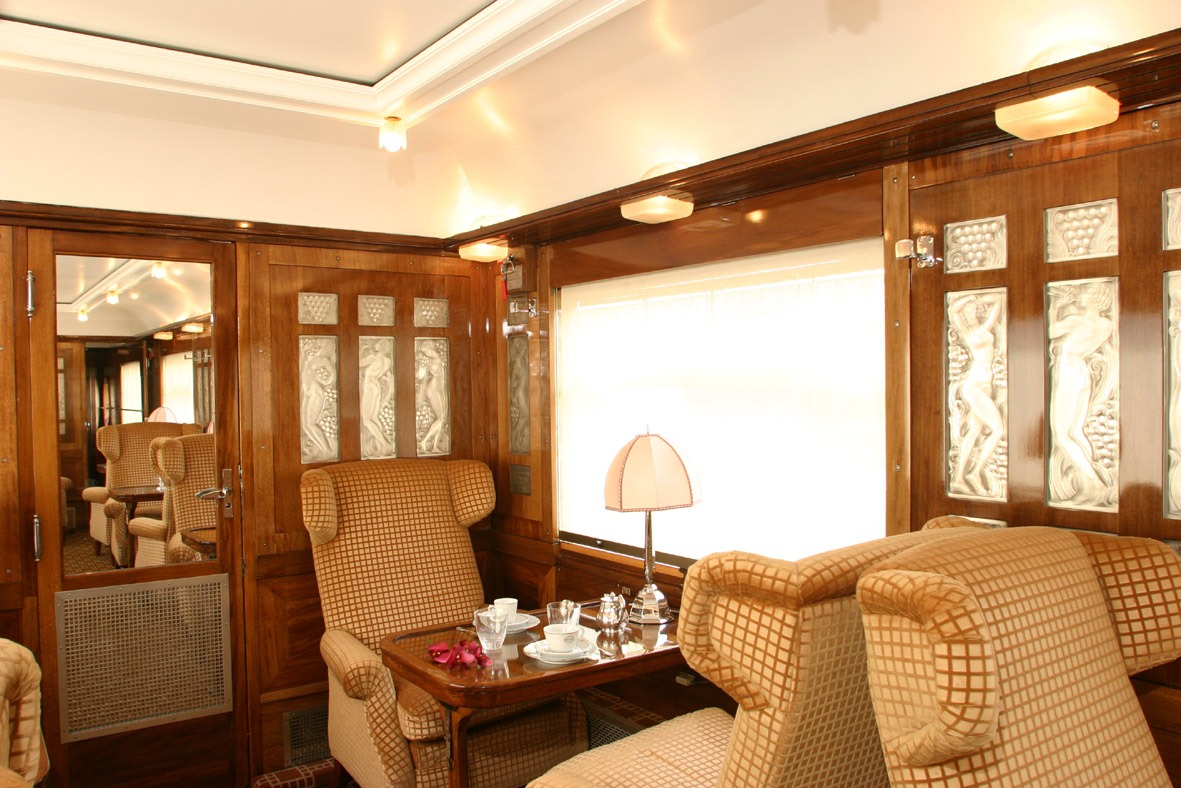 Pullman Orient Express - Fleche d'Or, interior