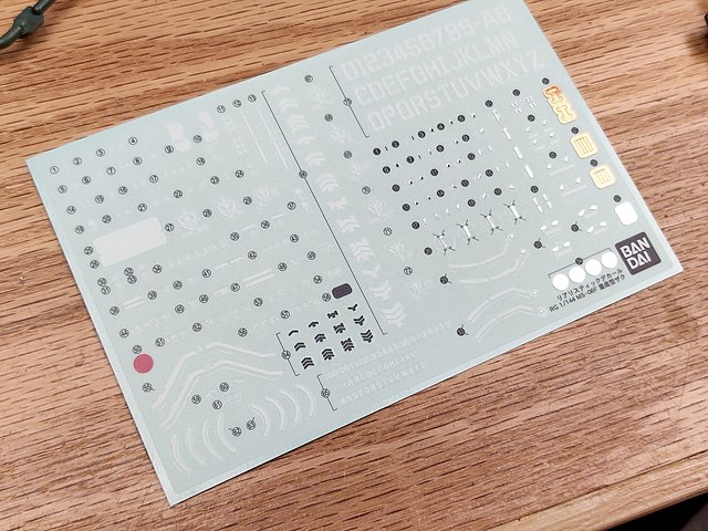Gundam Decals