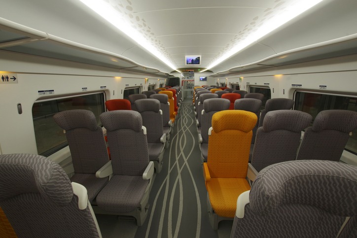 Interior of Train