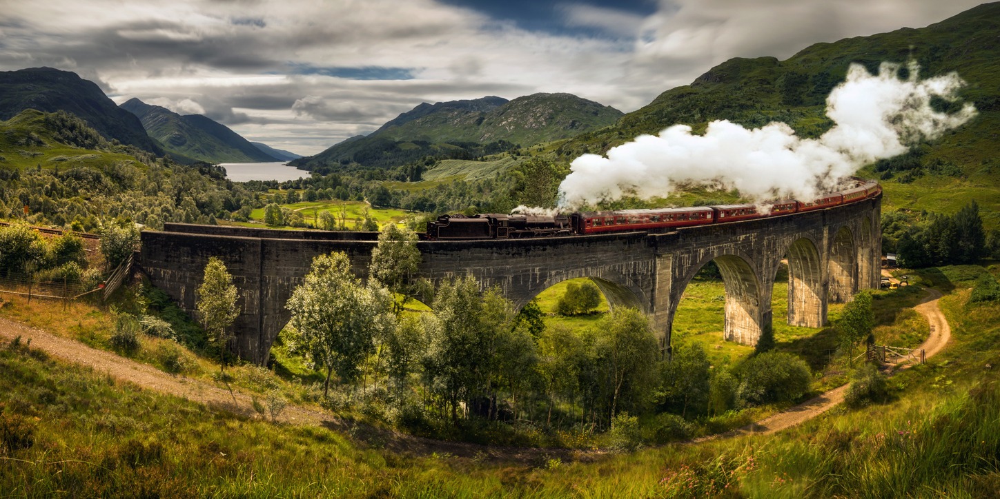 The Hogwarts Express from Harry Potter Series by J.K. Rowling