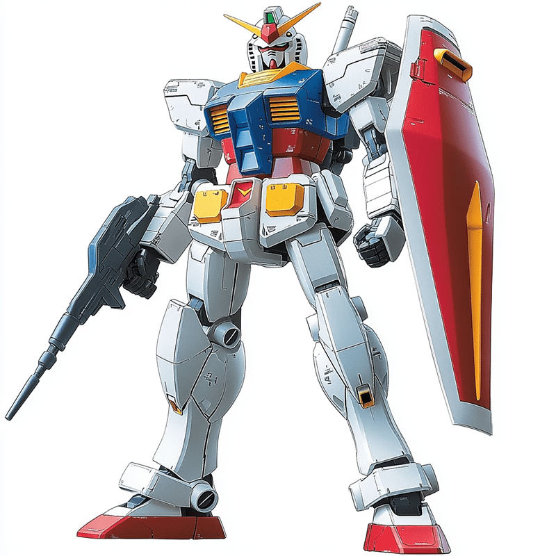 Gundam model kits