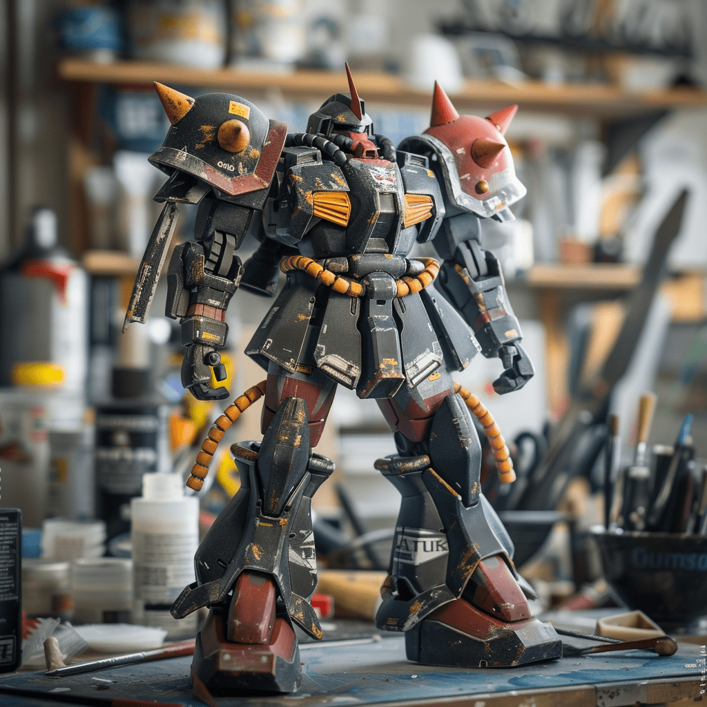 Building Techniques for Gundam models