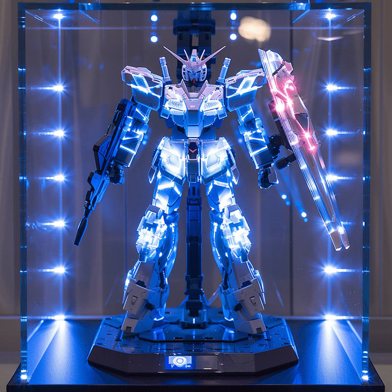 showcase Gunpla kits