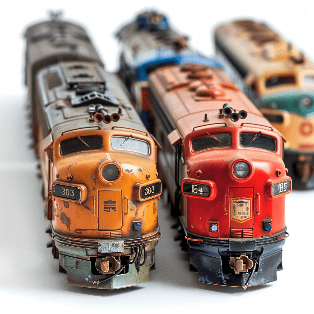 model train locomotives