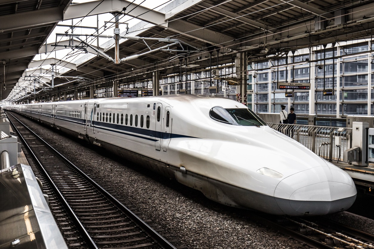 Shinkansen High-Speed Bullet Train