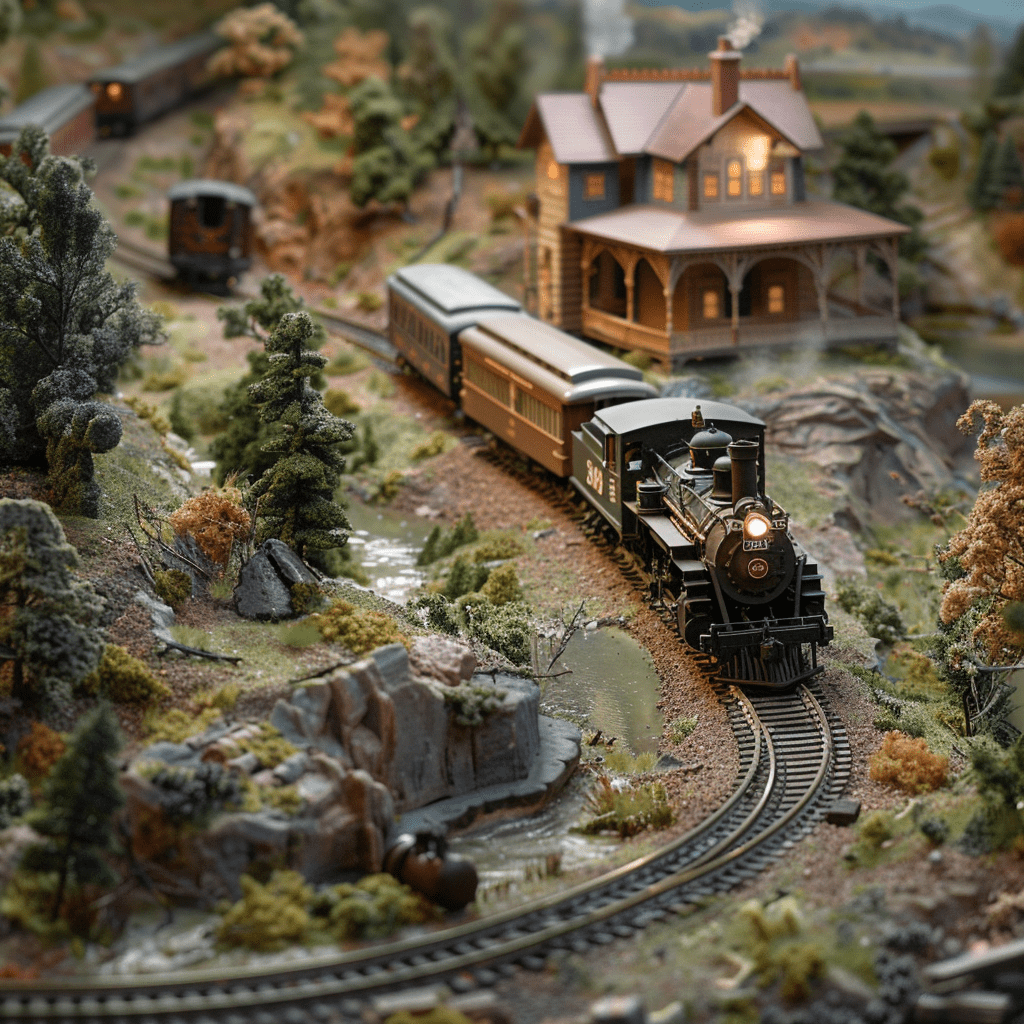 Realistic Landscapes for Model Trains