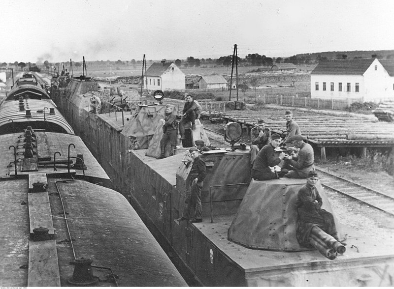 A German BP42 armoured train in the Balkans