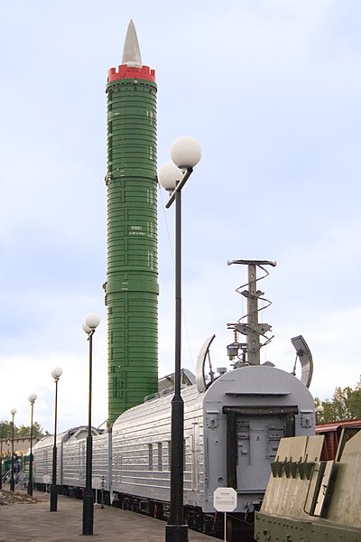 RT-23 ICBM complex in Saint Petersburg museum