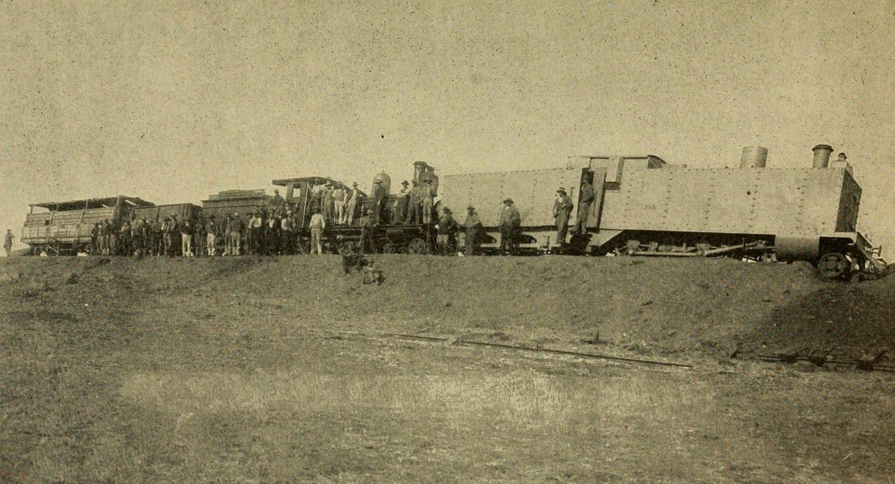 the Imperial Military Railways derailed at Kraaipan