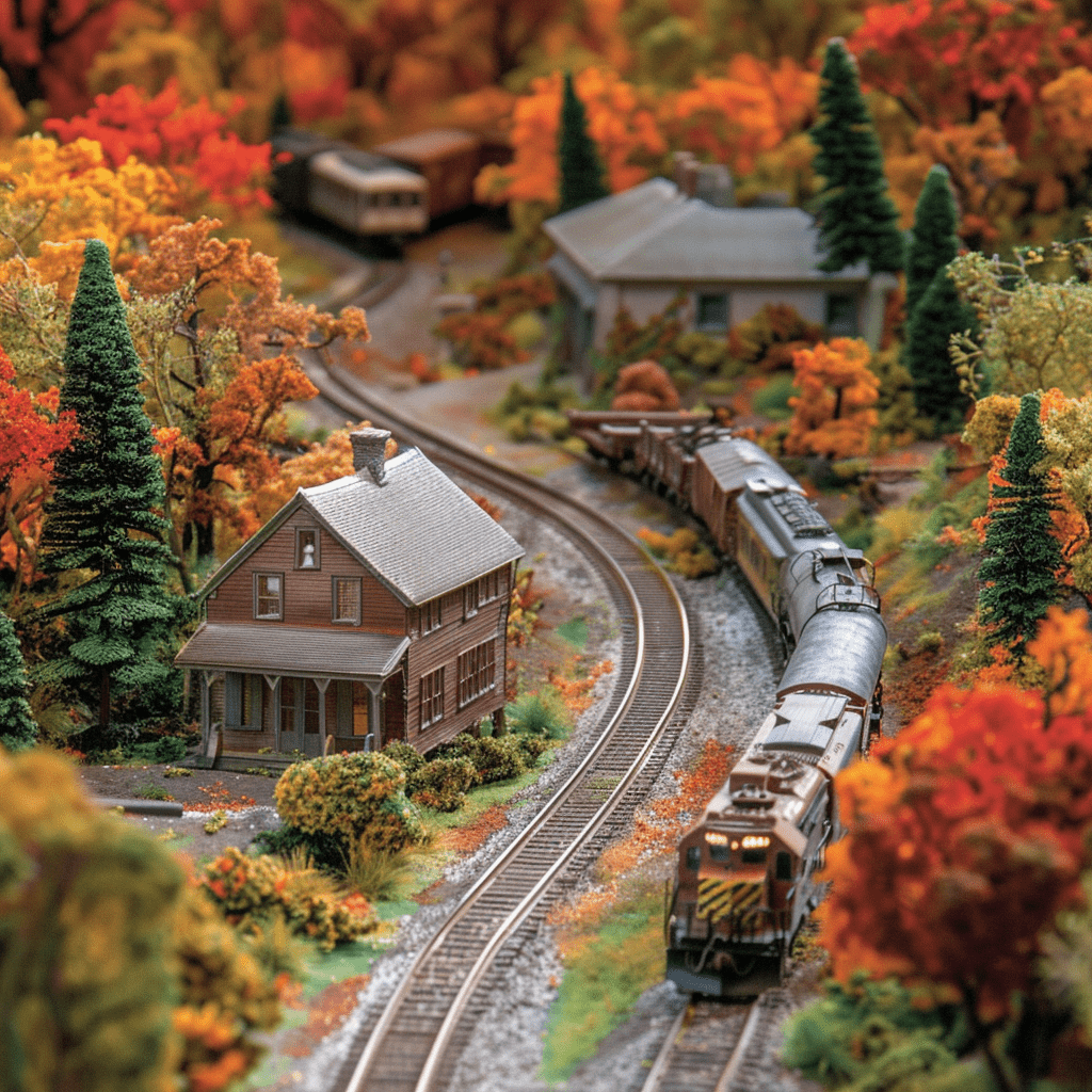 Cleaning Scenery and Structures for model trains