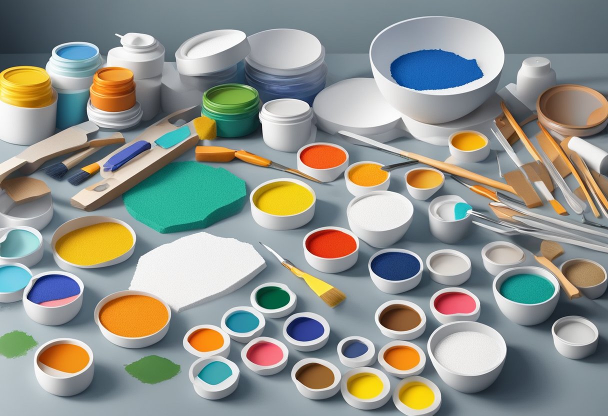 Preparation and Maintenance of Styrofoam