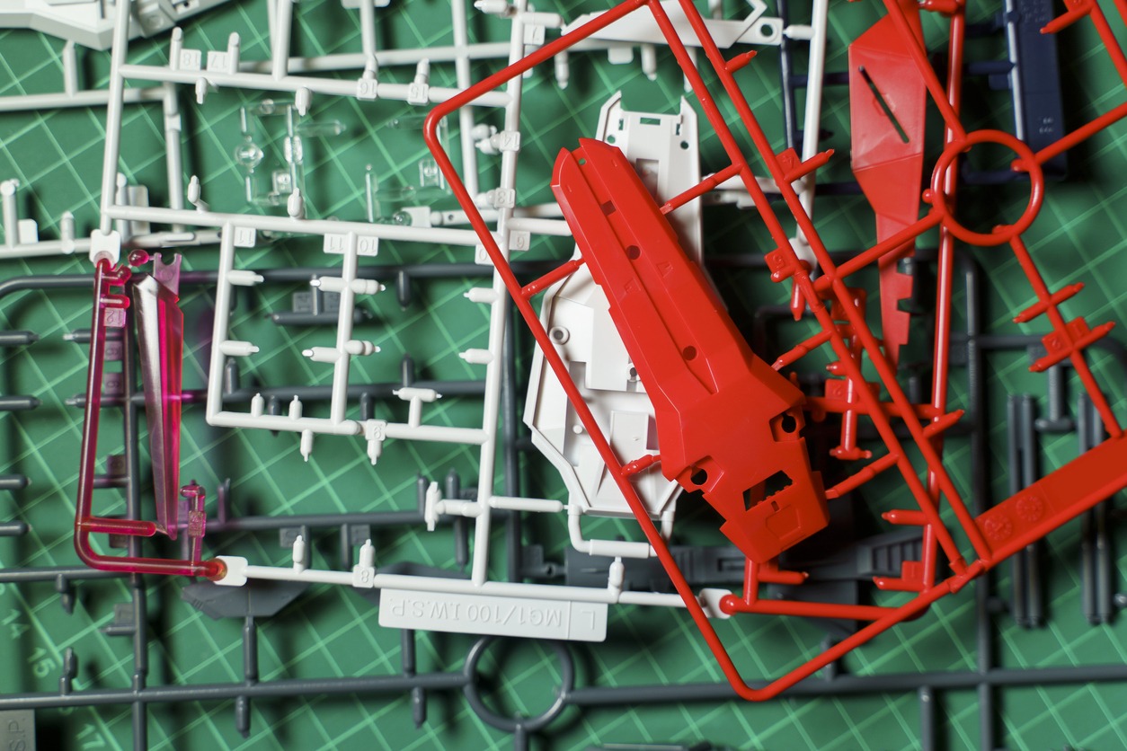 Gunpla plastic model kits