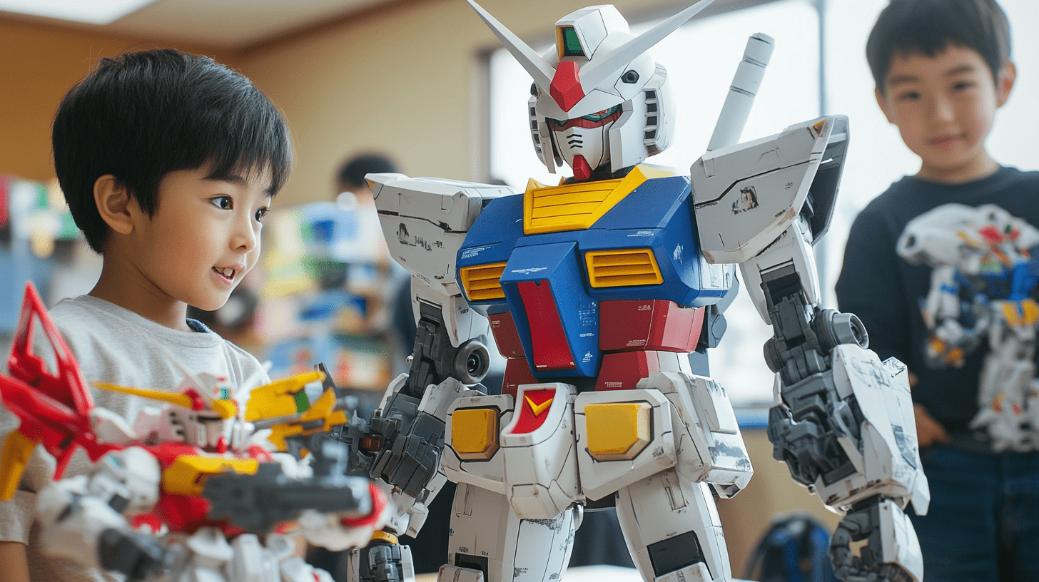 Role of Gundam in STEM