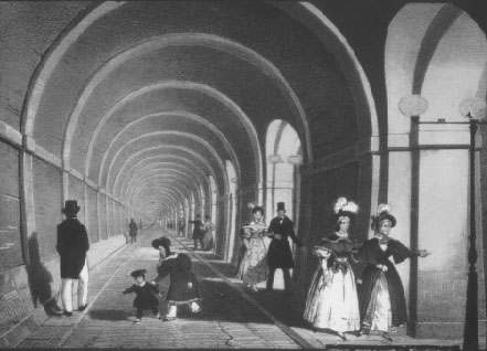 Inside the Thames Tunnel