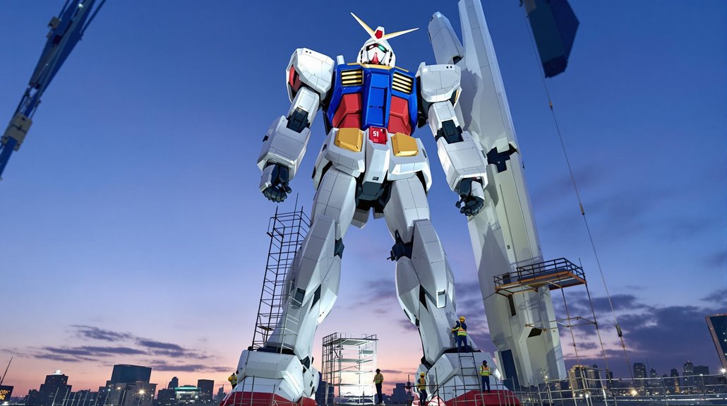 massive mechanical humanoid challenges