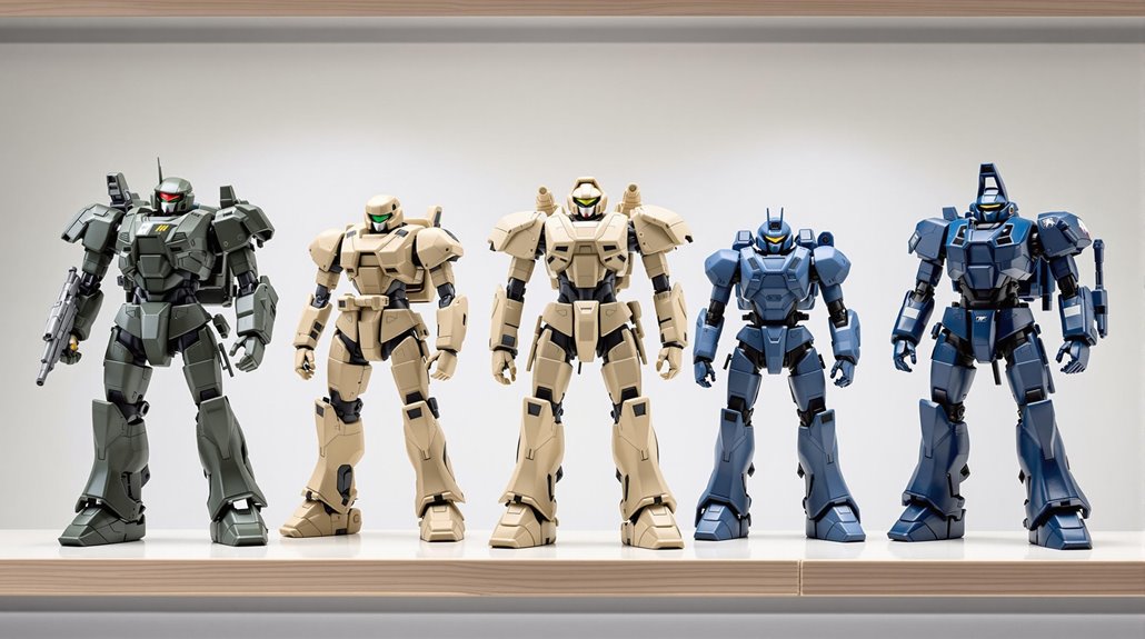 model lines and themes available