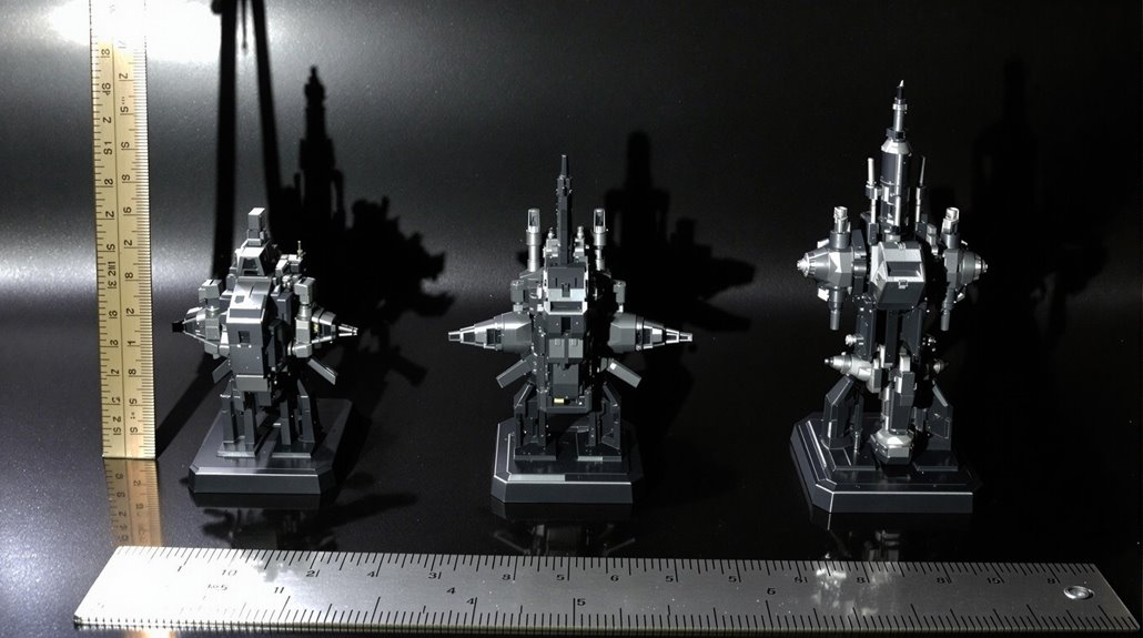 differing sizes between base models
