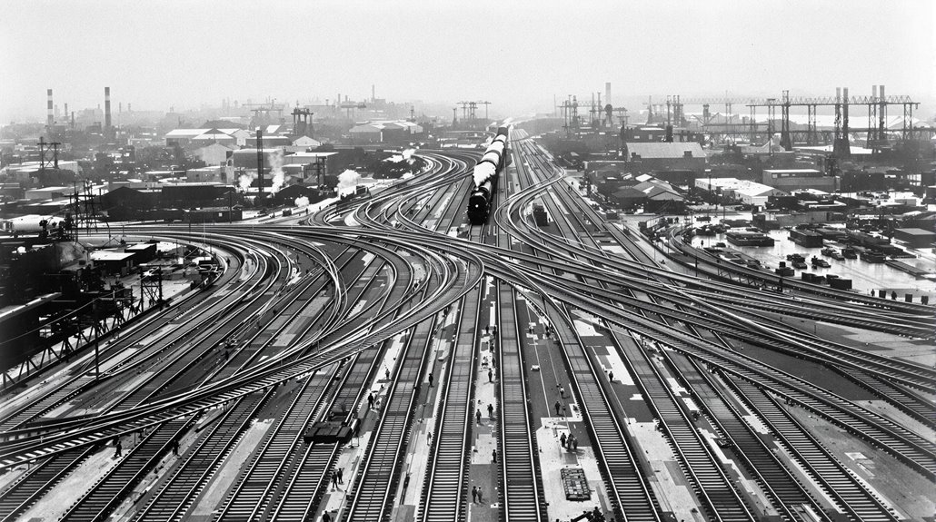 rail development influenced by economy