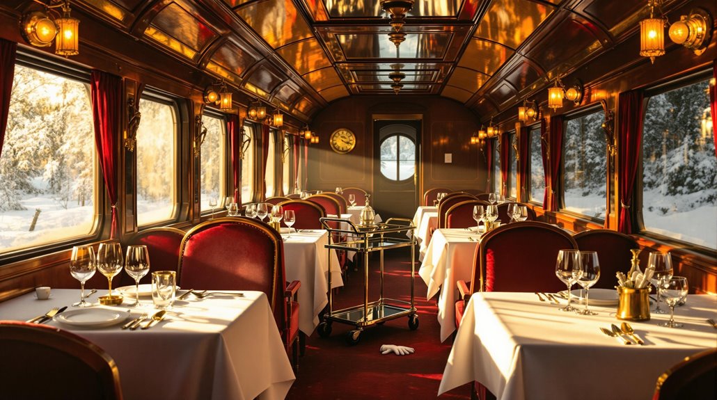 elegant murder mystery train deception