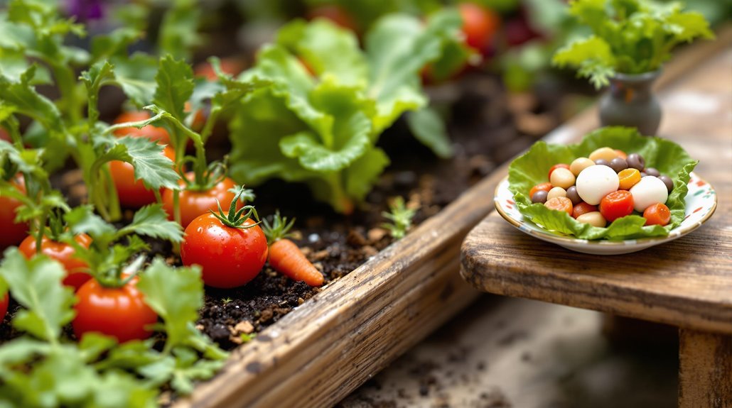 miniature home grown culinary delights